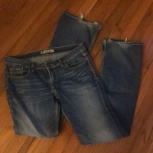 BEK jeans size 31 35 1/2 long